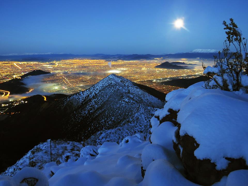 La noche en que Santiago fue la ciudad más linda del mundo