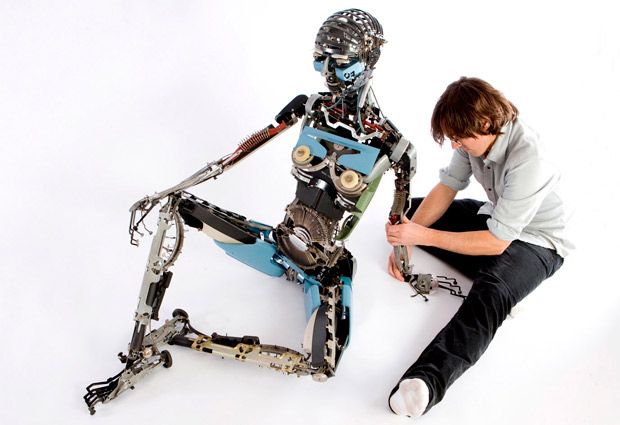 Jeremy Mayer: innovador reciclaje y rediseño de las viejas máquinas de escribir