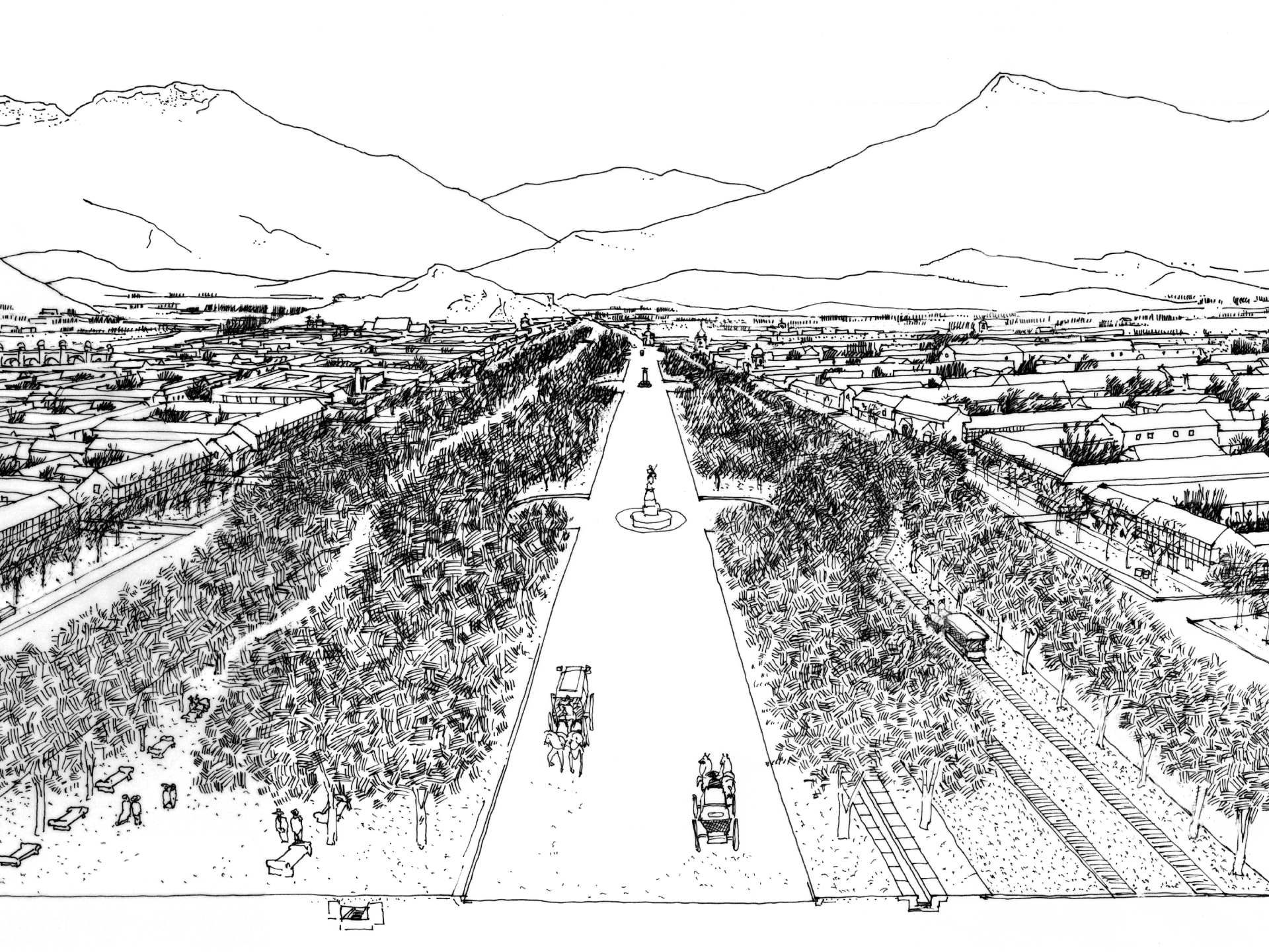 Muestra «La Transformación de Santiago»: «Ser una ciudad o ser un potrero»
