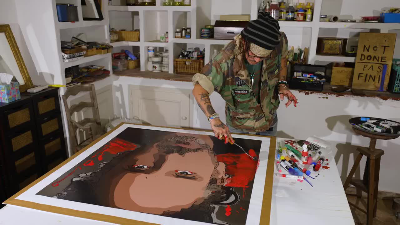 Primera colección de arte de actor Johnny Depp vendida en más de US$ 3,5 millones
