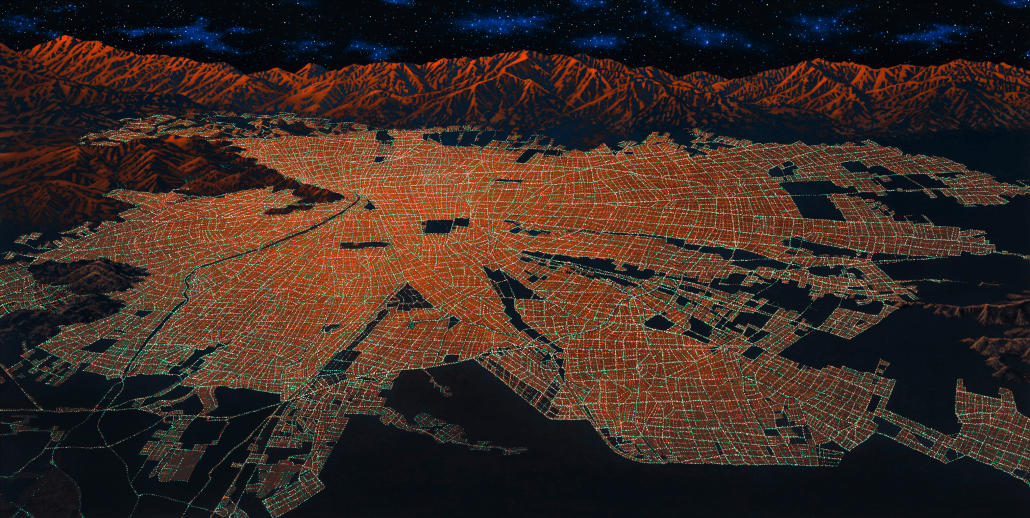 La geografía de Santiago (y del mundo) de Víctor Mahana