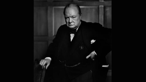Sustituyen histórica fotografía de Churchill de Karsh en Canadá avaluada en US$ 100 mil