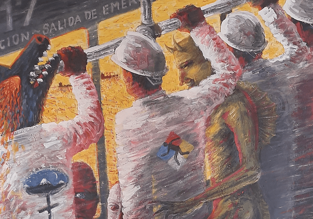 Marko Franasovic exhibe «Diablos, Buques y Flores” en Museo de Antofagasta