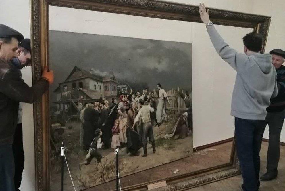 Museo de Arte de Kharkiv, Ucrania, preserva su patrimonio artístico con subasta de NFT