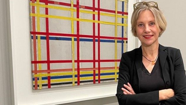 Cuadro de pintor holandés Piet Mondrian estuvo colgado al revés más de 75 años