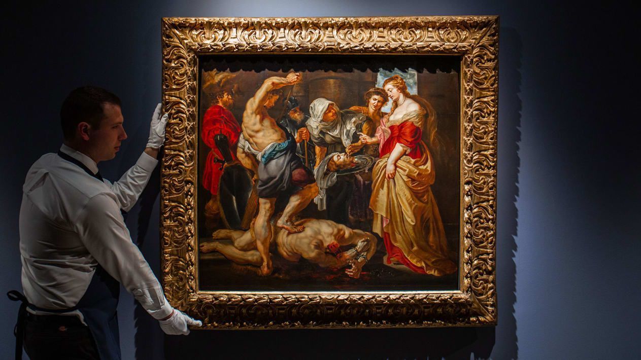 Sotheby´s remata «Salomé presentada con la cabeza cortada de San Juan Bautista» de Rubens