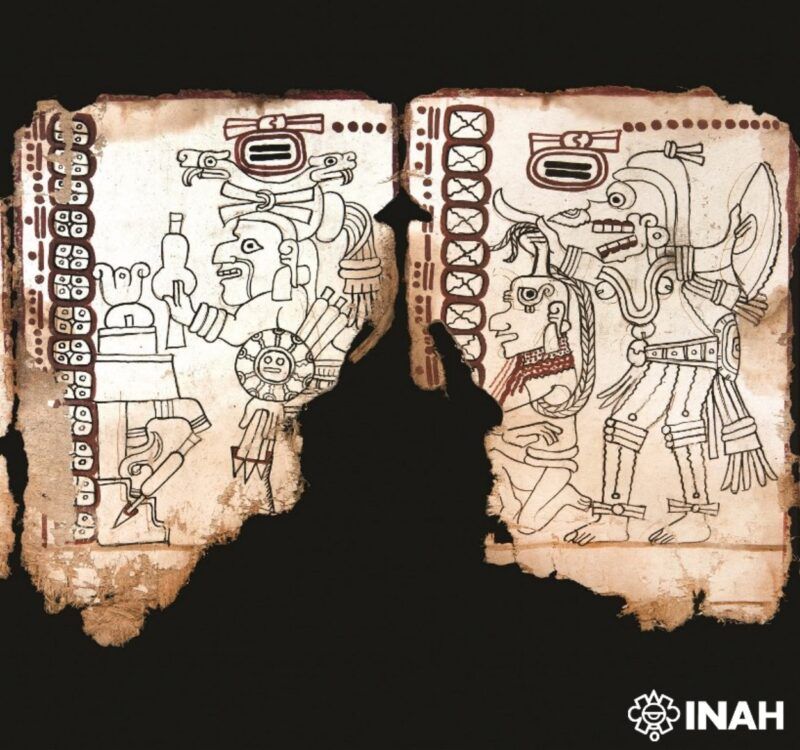Milenario códice maya se exhibe en museo Getty de Los Ángeles, California