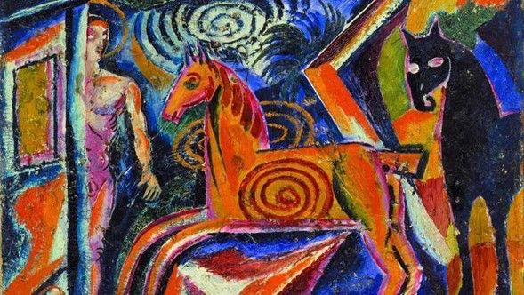 Museo Thyssen de Madrid expone obras de pintores ucranianos rescatadas de bombardeos