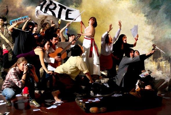 Centro Nacional de Arte Contemporáneo muestra expresiones artísticas del movimiento estudiantil de 2011