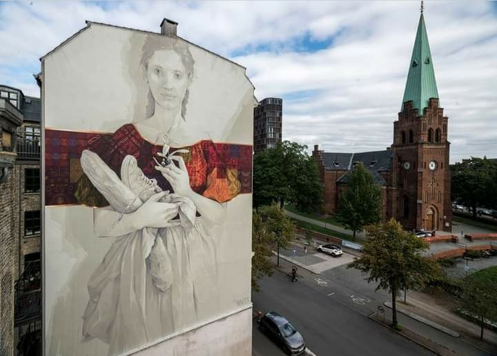 “De Puerto a Puerto”: colaboración chileno-danesa en arte y pintura mural