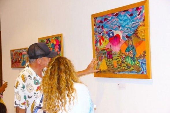 Patricia Díaz Badilla muestra sus «Colores del Alma» en Centro Cultural Palace de Coquimbo