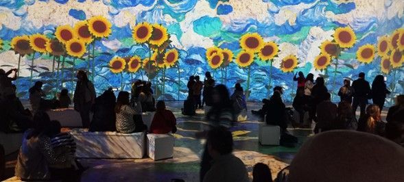 Exposición “Van Gogh, el sueño inmersivo” inicia sus presentaciones en Concepción