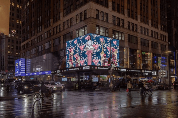 «Josefinismo» de Josefina Herrera sedujo a neoyorkinos en esquina de la 7° Av. y 41 Street